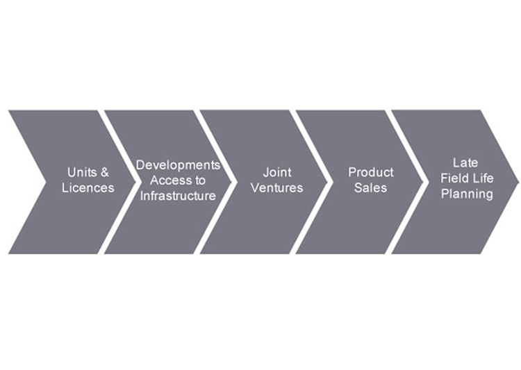 Services over the whole of an asset's life